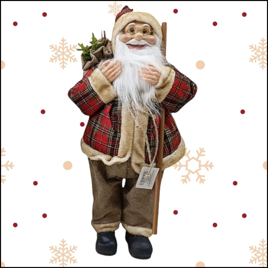 Papa noel decorativo TAMAÑO